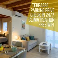 La Clé des Champs - Terrasse - Clim