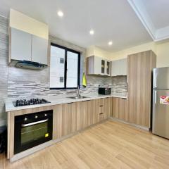 supreme living two bedroom apartment with heated swimming pool fully equipped gym ample parking space child play area and catchy scenic views