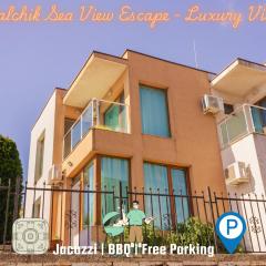 Balchik Sea View Escape 5BR Luxury with Hot Tub & Free Parking