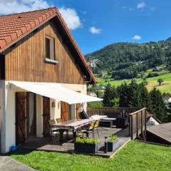 Maison 3 étoiles hautes Vosges vue directe sur la montagne