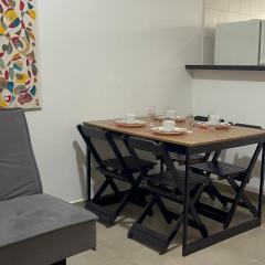 Kit net completa na Praia da Enseada