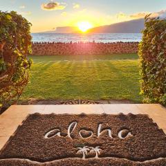 Oceanfront Ground Floor w Stunning Sunset Views