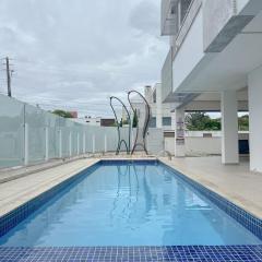 Lindo ap, mobiliado na praia do Novo Campeche