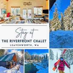 Riverfront Chalet Near Skiing, Lakes, Mtns & Leavenworth