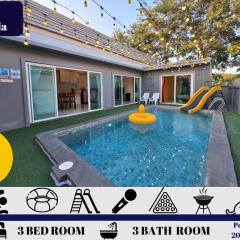 Wow Hua-Hin Pool Villa from beach 4km