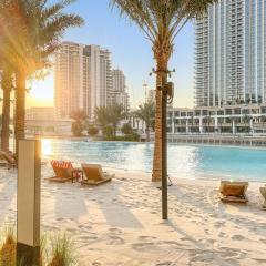 Dubai Creek Harbour 2BR with Gym, Pool and Balcony Views