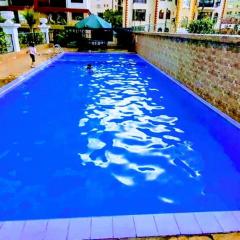 The spacious family friendly executively furnished three bedroom apartments with breathtaking city views and well managed garden for chilling and relaxing while enjoying the fresh air and the sunshine of Nairobi