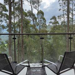 Chalé Manacá com vista e pôr do sol