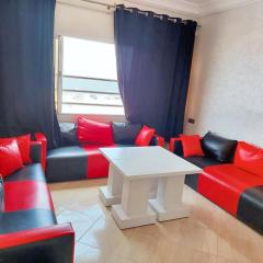 Cozy apartment in Agadir 80 m² with sea view