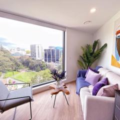 Graceful Parkside Scenery 1 Bed & 1 Study VS AC Pool & Gym