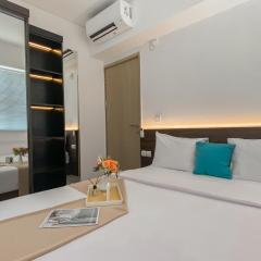 Homey and Modern Look 3BR at Meikarta with Balcon Apartment By Travelio