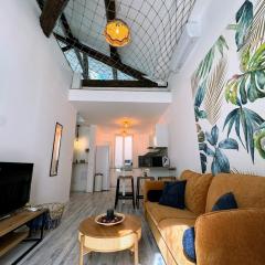 Le Montmorency 56, déco rénové, proximité centre Climatisation