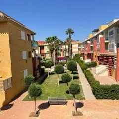 HL 012 Holiday rentals 3 Bed 2 Bath luxury apartment on HDA golf resort , Fuente Alamo , Murcia