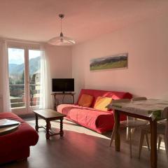 Appartement cosy, balcon sud, 2 chambres, parking gratuit à 10 min du centre et proche ski ! - FR-1-548-4