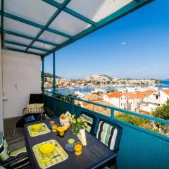 Apartment Radovan - One-Bedroom Apartment with Balcony and Sea View