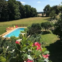 Le Plessis, Stone Farmhouse Loft with Gardens and Pool