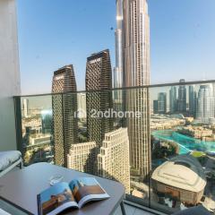 Unit Overlooking Burj Khalifa and Fountain View