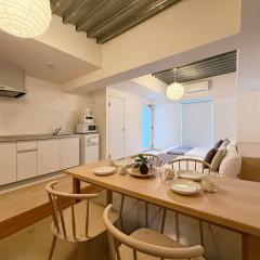 bHOTEL Arts Dobashi - Beautiful Apt in the Heart of the City