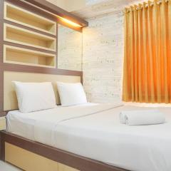 Best Deal and Comfy 1BR Green Pramuka City Apartment By Travelio