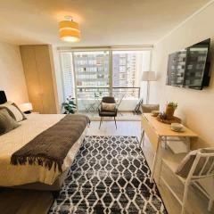 HOM I Comodo y Calido Dpto Studio en Santiago SR517