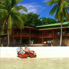 Bocas Beachfront Lodge Spacious Corner King Suite Ocean View Sand Level