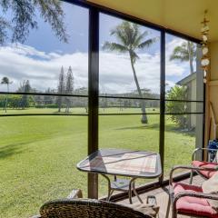 Turtle Bay Condo with Pool Access and Golf Course!