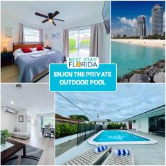 Tropical Villa Pool, Garden, Near Las Olas