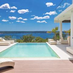MY DALMATIA - Luxury villa Michelle with private infinity pool, sea view jacuzzi, sauna and home gym