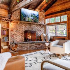 Couple's Retreat Lodge with Hot Tub and River Views