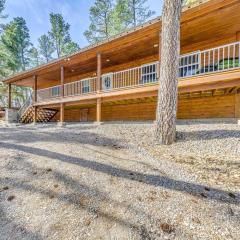 Ruidoso Cabin with Patio - Walk to Midtown!