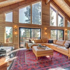 4 Mi to Lake Tahoe Family Cabin with 3 Decks!