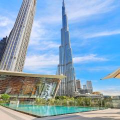 Luxury 2BR Apartment Free Parking Walk to Burj and Fountains