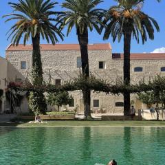 Rustic House with 2 Pools in a Monastery