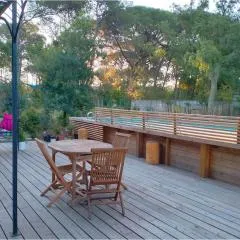 Studio avec terrasse au calme