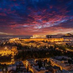 Duplex in Gazi with Acropolis view