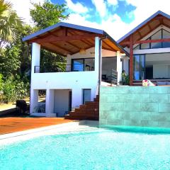 Villa Ocean neuve piscine double et vue mer proche du centre ville