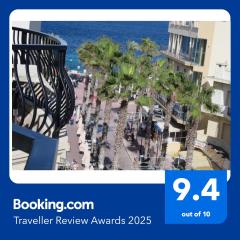 Perfect tourist accommodation in Bugibba square!