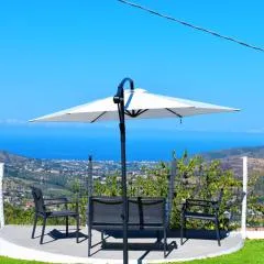 Villa panoramica con idromassaggio in cilento