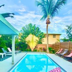 Villa Magellan, walkable Orient Bay beach, private pool