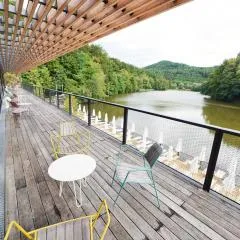 Idyllische Seeblick-Apartments - Auszeit am Thaler See Garten Graz
