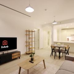 Livbnb-Stylish 1B with Spacious Balcony in JVC
