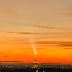 Chambre vue sur La Tour Eiffel - 9eme étage