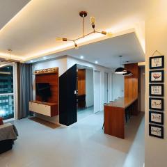 Apto em frente a piscina no centro de Pelotas