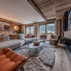 Appartement de luxe, 3 chambres, cheminée, conciergerie 5*, ski room, non-fumeur - FR-1-613-124