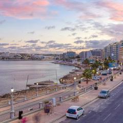 Qawra Seafront with large front terrace
