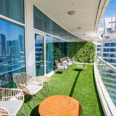 13 - Stylish Palm view Family Apartment in Dorra Bay - Beach Access