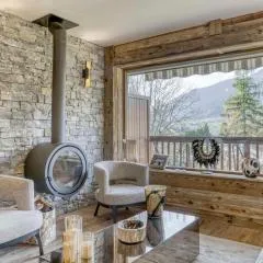 Appartement rénové 2 pièces à Megève avec balcon, wifi, parking. - FR-1-453-319