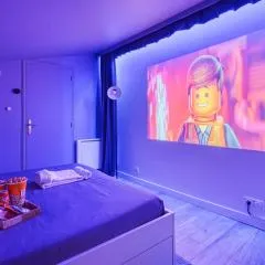 Loft Premium - Rétro Gaming & Cinéma - Centre Melun