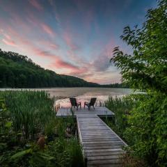 FAMILIA - Lakefront Spa Nature near Mont Tremblant