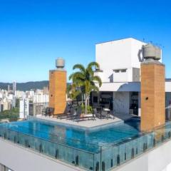 Incrível Apartamento loft a 800 metros da Vila Germânica da Ocktoberfest